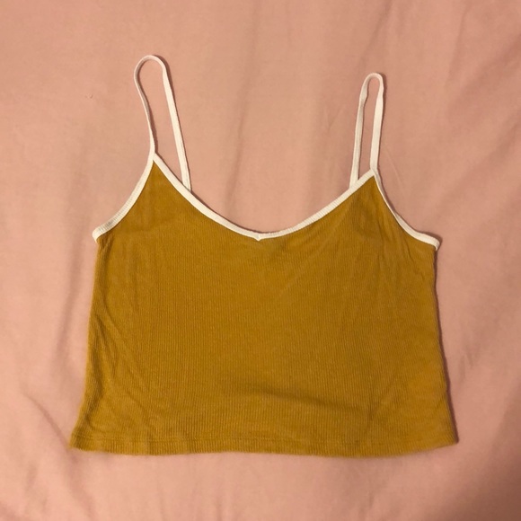 mustard yellow tank